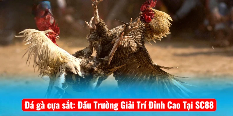 Đá gà cựa sắt: Đấu Trường Giải Trí Đỉnh Cao Tại SC88